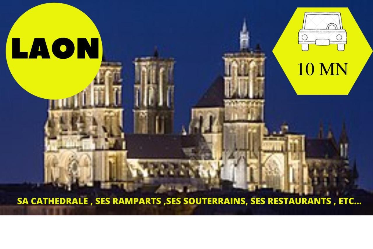 Chambres D'Hotes Lorengrain Bruyères-et-Montbérault Exteriör bild